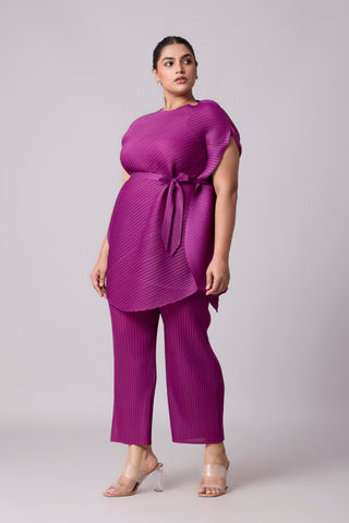 Lanna Tunic Set - Magenta