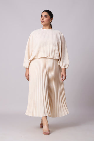 Arianna Skirt Set - Cream