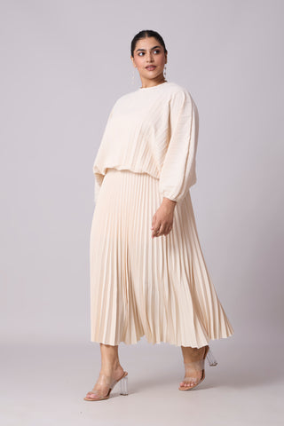 Arianna Skirt Set - Cream