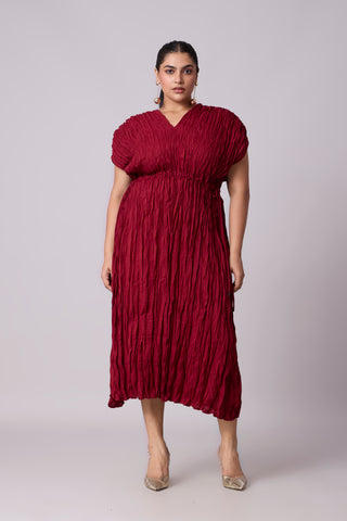 Ember Dress - Maroon