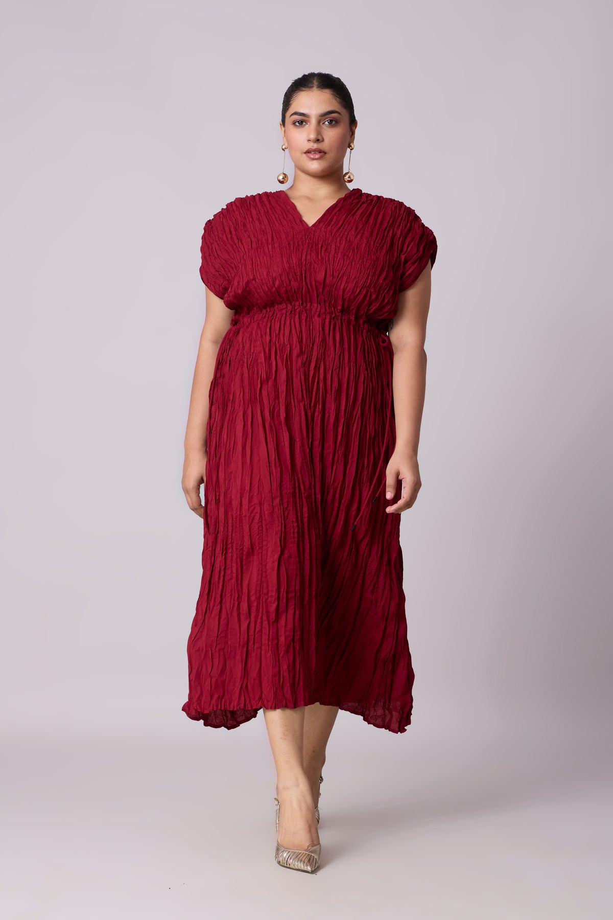 Ember Dress - Maroon