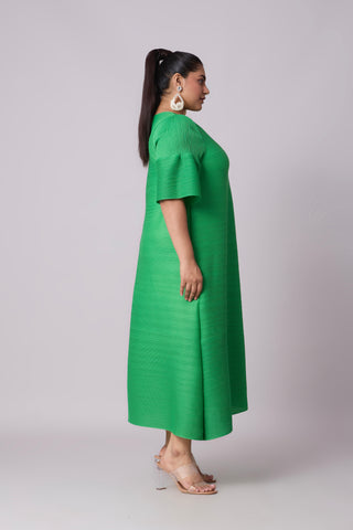 Paulina Midi Dress - Green