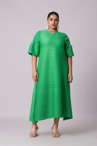 Paulina Midi Dress - Green