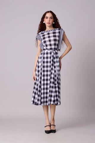 Neve Dress - Monochrome