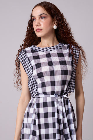 Neve Dress - Monochrome