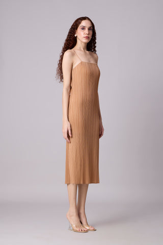 Olivia Slip Dress - Mocha