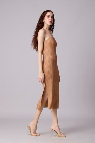 Olivia Slip Dress - Mocha