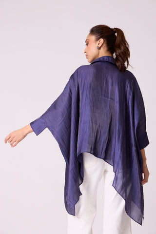 Allegra Shirt - Deep Blue