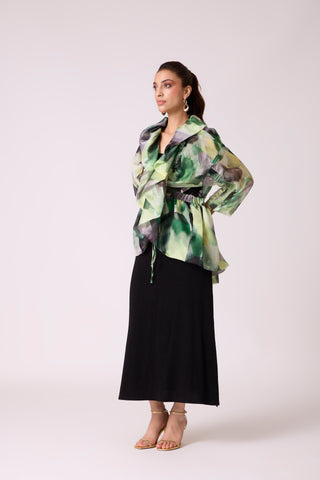 Cassidy Print Overlay - Green