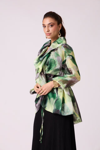 Cassidy Print Overlay - Green