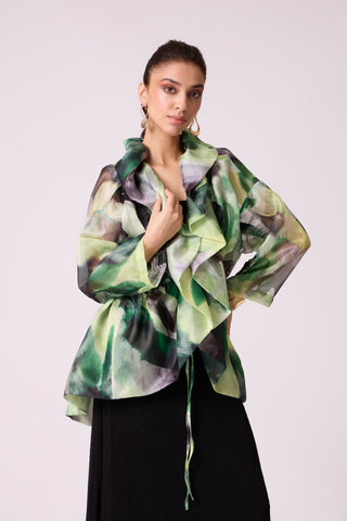 Cassidy Print Overlay - Green