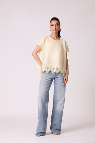 Vence Top - Cream