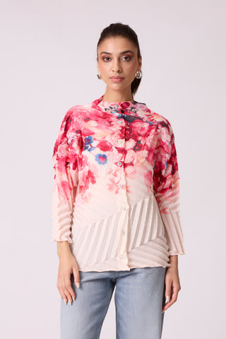 Nash Print Shirt - Blush