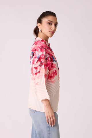 Nash Print Shirt - Blush