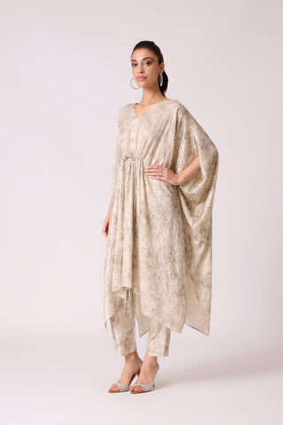 Aaina Tunic Set - Ivory