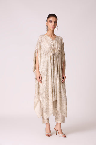 Aaina Tunic Set - Ivory
