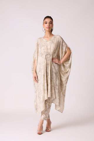 Aaina Tunic Set - Ivory