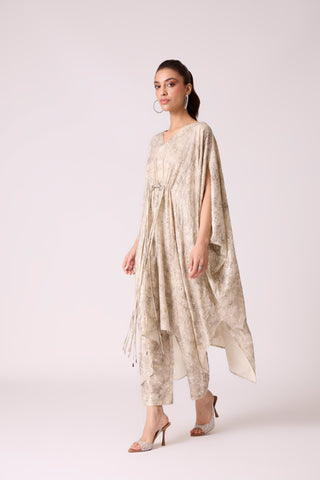 Aaina Tunic Set - Ivory
