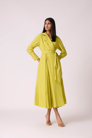 Eugenia Dress - Lime