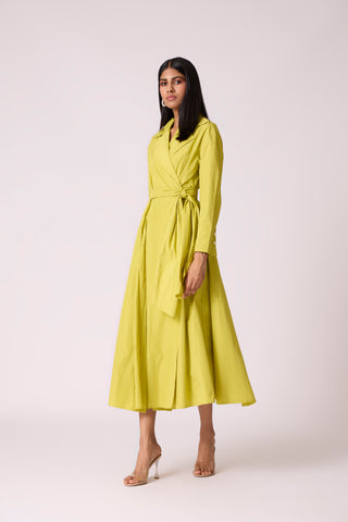 Eugenia Dress - Lime