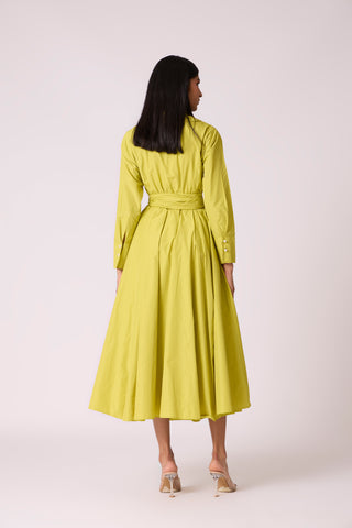 Eugenia Dress - Lime