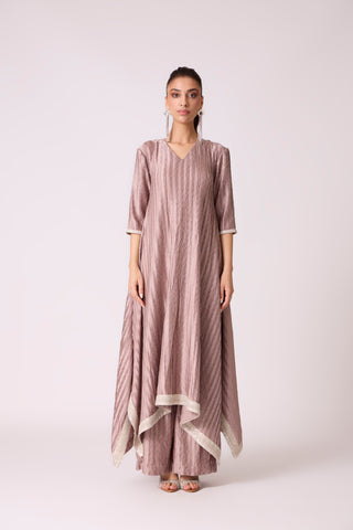 Zara Tunic Set - Rose