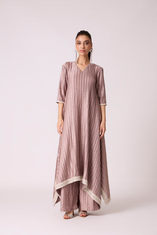 Zara Tunic Set - Rose