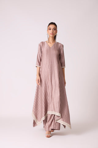 Zara Tunic Set - Rose