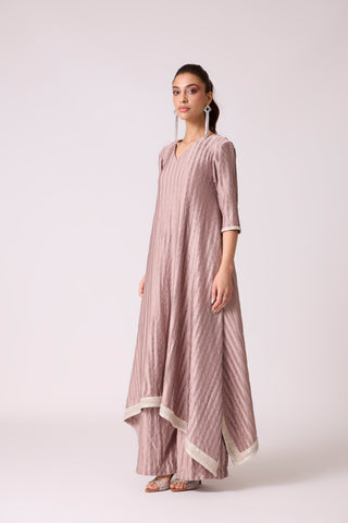 Zara Tunic Set - Rose