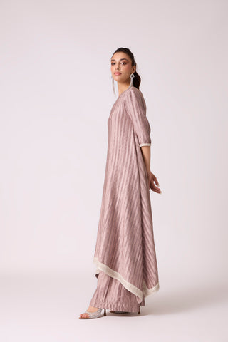 Zara Tunic Set - Rose