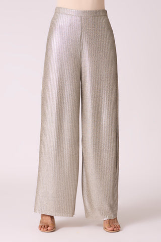 Fiona Pants - Silver Champagne