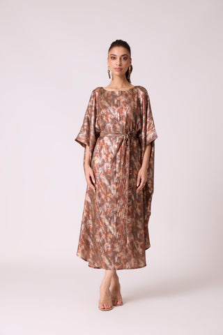 Flora Kaftan - Metallic Copper