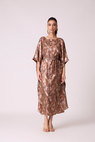 Flora Kaftan - Metallic Copper