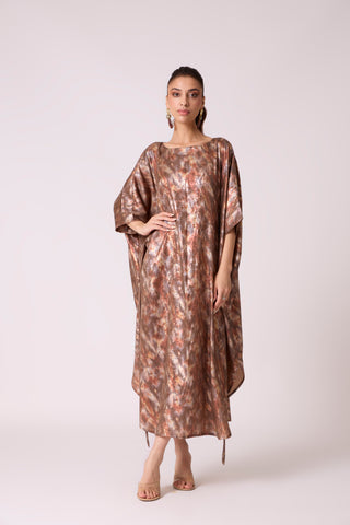 Flora Kaftan - Metallic Copper