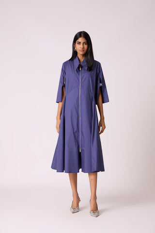 Leanne Dress - Indigo Blue