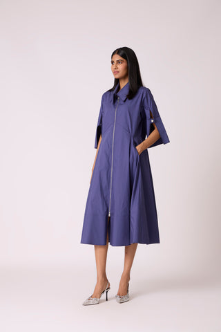 Leanne Dress - Indigo Blue