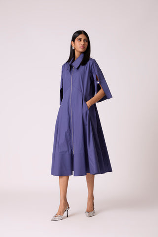 Leanne Dress - Indigo Blue