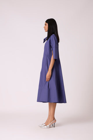 Leanne Dress - Indigo Blue