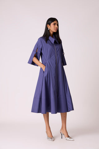 Leanne Dress - Indigo Blue