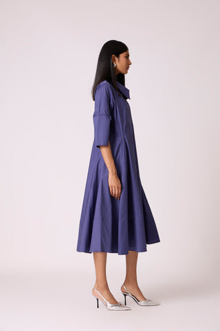 Leanne Dress - Indigo Blue