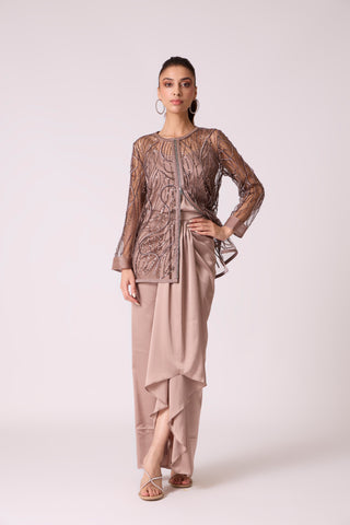 Veronica Jacket - Dusky Rose