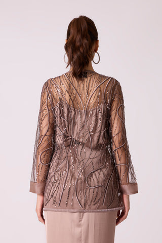 Veronica Jacket - Dusky Rose