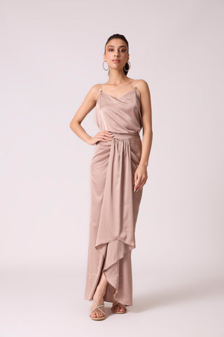 Renne Skirt - Dusky Rose