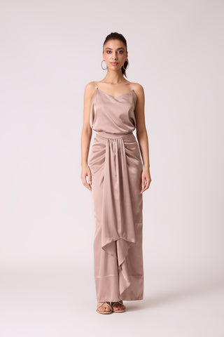 Renne Skirt - Dusky Rose