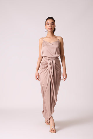 Renne Skirt - Dusky Rose