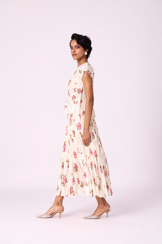 Jade Floral Set - Off White