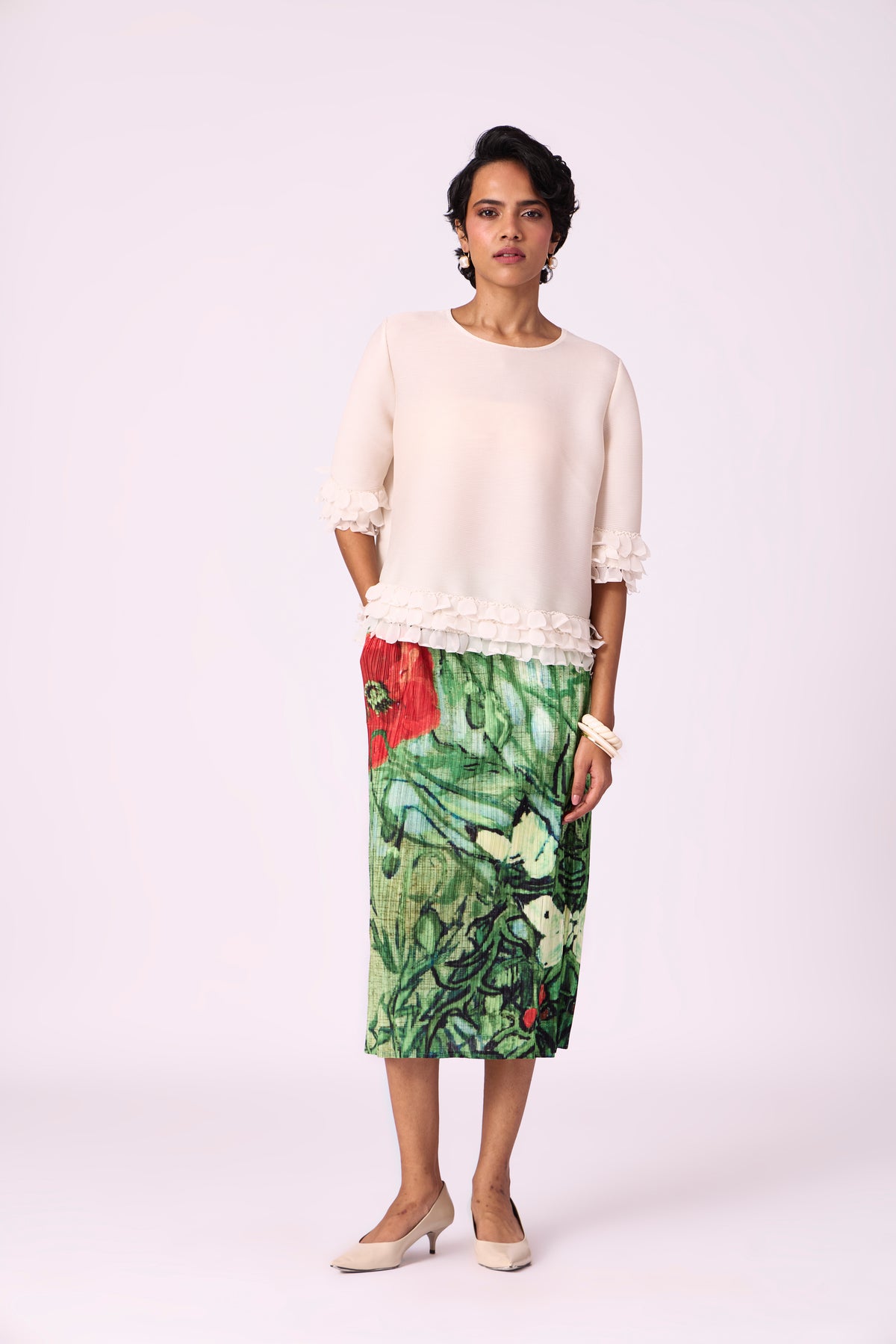 Cressida Top - Ivory