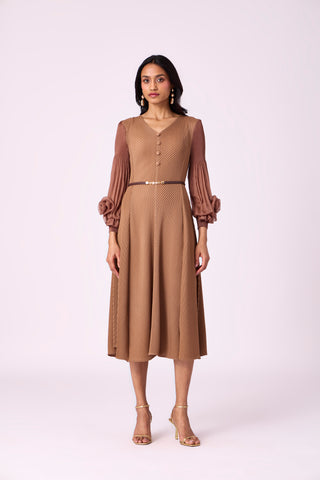 Rosalie Dress - Mocha