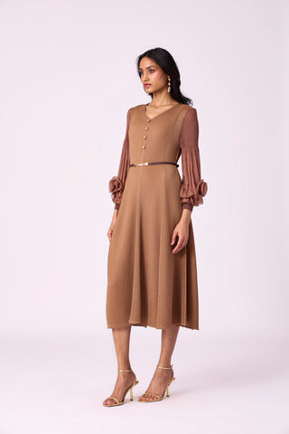 Rosalie Dress - Mocha