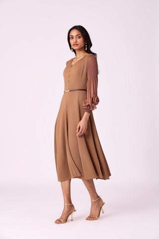 Rosalie Dress - Mocha
